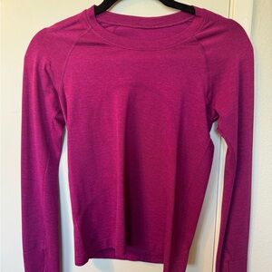 Lululemon SWIFTLY TECH LONG SLEEVE SHIRT 2.0 *RACE LENGTH, Lightly Worn